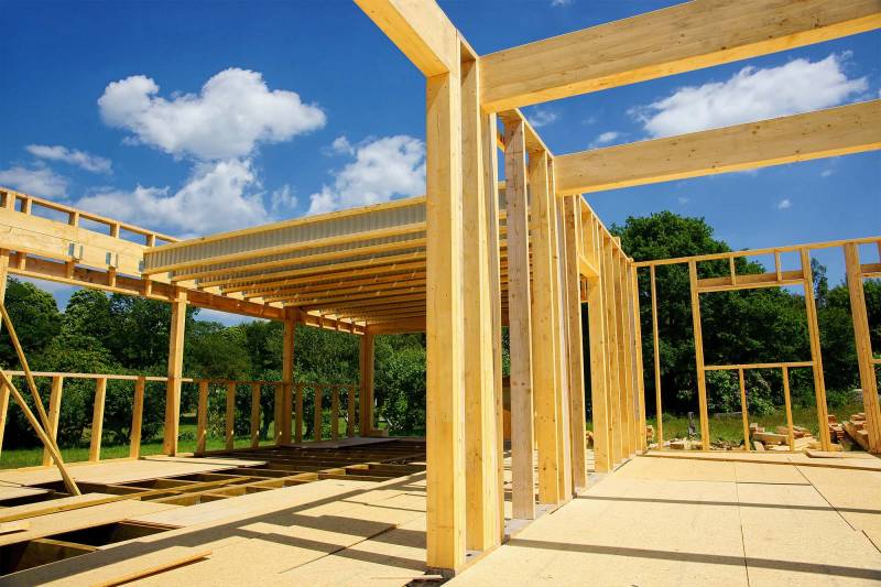 Construction à ossature bois